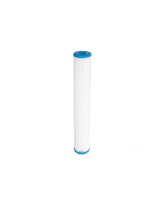 Polyester Pleated Sediment Water Filter 2.5" x 20" |10 Micron Nominal Filtration