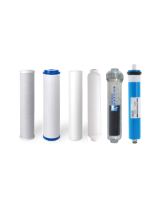 Replacement RO Filters +150 GPD Membrane for 6 Stage Alkaline Reverse Osmosis