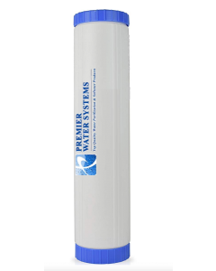 Whole House Big Blue Replacement Water Filter: Strong Base Anion - Nitrate Reduction Cartridge (4.5" x 20")