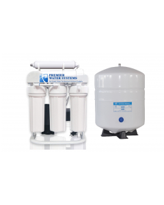 Light Commercial 150 GPD Reverse Osmosis Water Filter System + 6 Gallon Tank 