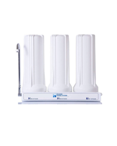 Premier Triple Countertop Water Filtration System | Alkaline, Carbon Block + Fluoride Reducing Filter