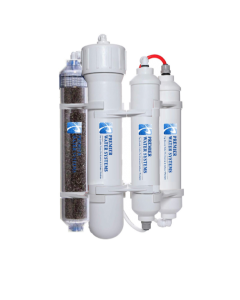 Portable RODI Mini Reverse Osmosis Water Filtration System | 4 Stage with DI Filter | 100 GPD