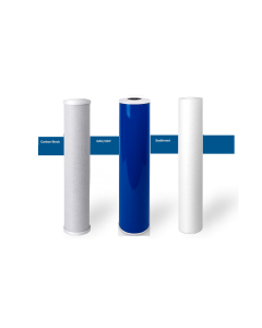 Replacement Big Blue Filters/Cartridges for Whole House Water Filtration Systems - 4.5"x20" 
