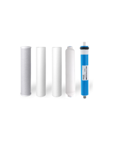 Replacement 5 Stage Reverse Osmosis Water Filters + 150 GPD Membrane (2 Sediments)