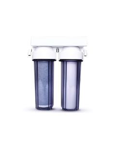 Premier Clear Dual Drinking Water Filter System | Carbon + Sediment Filters